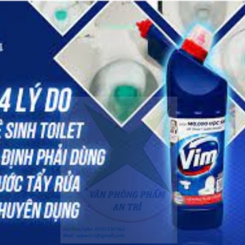 Nước tẩy bồn cầu Vim 900ml